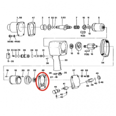 [SP VESSEL부품] 후방개스킷 SP-1156TR